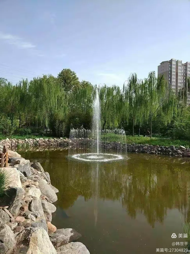 侯马程王公园位于山西省侯马市城市新区,总投资1